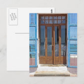 Carte postale double porte (Devant / Derrière)