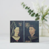 Carte Postale Double portrait de Charles le Temeraire duc (Debout devant)