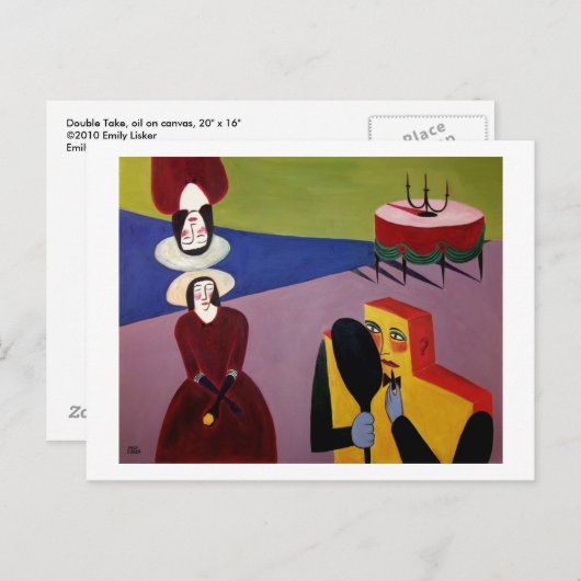 Carte Postale Double prise (Devant / Derrière)