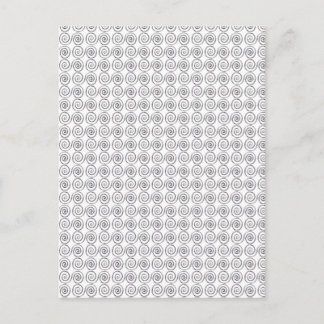 Carte Postale Double Spiral Celtic Pattern