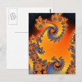 Carte postale double spirale (Devant / Derrière)