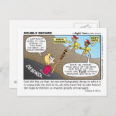 Carte postale Doublement sécurisée (Devant / Derrière)