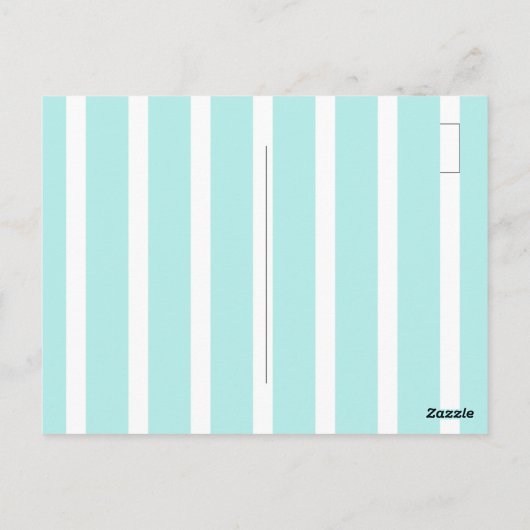 Carte postale douce comme une pêche (Dos)