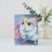 Carte Postale Douce Dragon Hamster (Debout devant)