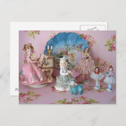 Carte postale douce et jolie (Devant / Derrière)