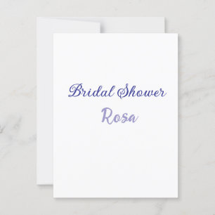 Carte Postale Douce soirée de mariage violet ajouter nom date él