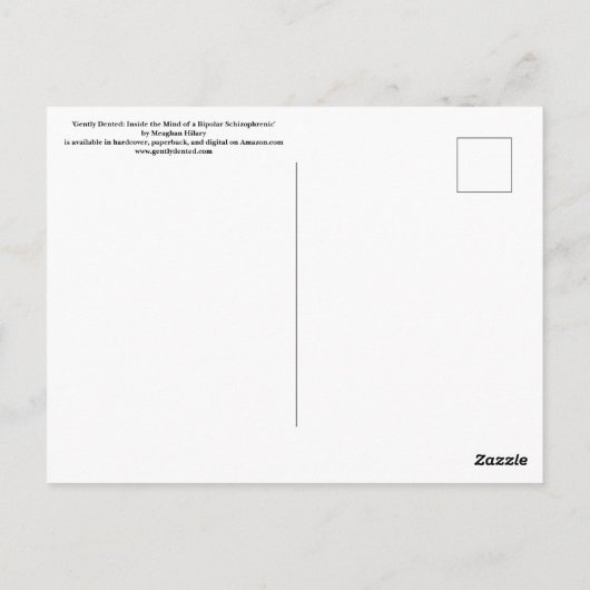 Carte postale doucement affinée (Dos)