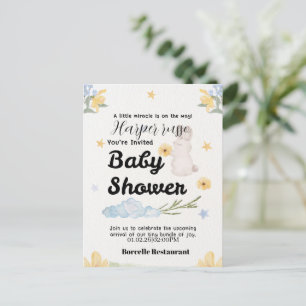 Carte Postale Douces Débuts Collection de Baby Shower