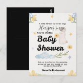 Carte Postale Douces Débuts Collection de Baby Shower (Devant / Derrière)