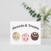 Carte Postale Douceurs et friandises ! Chocolat (Debout devant)