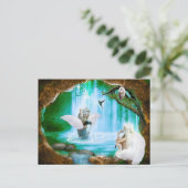 Carte Postale Douche Angel (Debout devant)