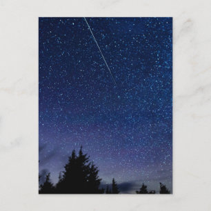Carte Postale Douche Perseid Meteor