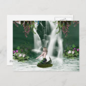 Carte postale Douche Sirène (Devant / Derrière)