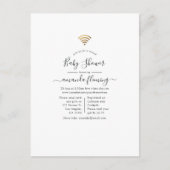 Carte Postale Douche virtuelle (Devant)