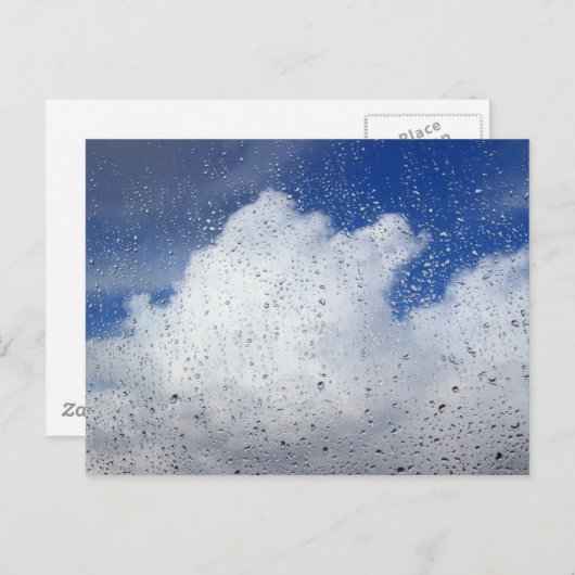 Carte Postale Douches d'avril (Devant / Derrière)