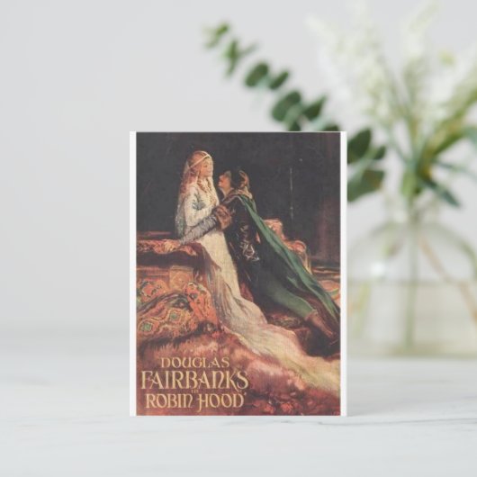 Carte Postale Douglas Fairbanks, Robin des Bois (Debout devant)