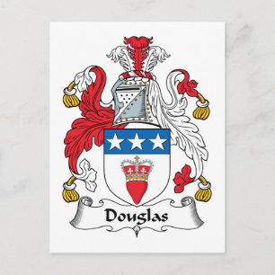 Carte Postale Douglas Family Crest