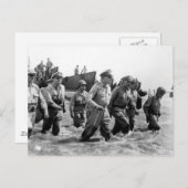 Carte Postale Douglas MacArthur atterrit sur l'île de Leyte Phil (Devant / Derrière)