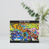 Carte Postale Douleur dans la ville intérieure (Debout devant)