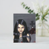 Carte postale "Douleurs de la faim" (Debout devant)