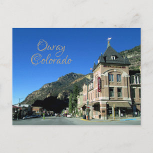 Carte postale d'Ouray, Colorado