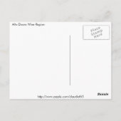 Carte postale Douro (Dos)