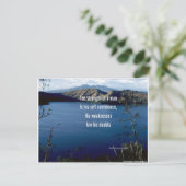Carte Postale Doute et confiance en soi (Debout devant)
