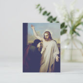 Carte Postale Douter de Saint Thomas par Silvestro Lega (Debout devant)