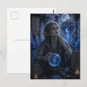 Carte Postale Doutes / Oracle / Temple de la Lune (Devant / Derrière)