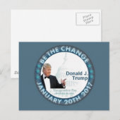Carte postale d'ouverture TRUMP (Devant / Derrière)