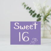 Carte Postale Doux 16 pourpre (Debout devant)