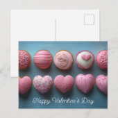 Carte Postale Doux Chocolat de la Saint-Valentin (Devant / Derrière)