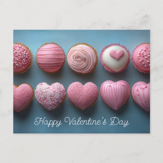 Carte Postale Doux Chocolat de la Saint-Valentin (Devant)