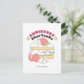 Carte Postale Doux Snuggets : Buniberry Shortcake Delight (Debout devant)