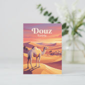 Carte Postale Douz, Tunisie (Debout devant)