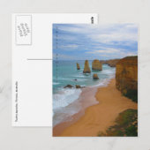 Carte Postale douze apôtres australie (Devant / Derrière)