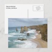 Carte Postale Douze Apôtres, Australie (Devant / Derrière)