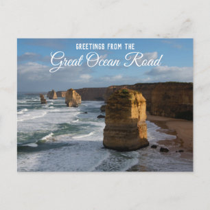 Carte Postale Douze Apôtres Great Ocean Road Australie