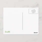 Carte Postale Douze [carte postale] B&W (Dos)