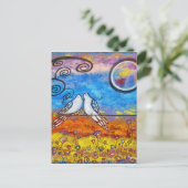 Carte postale Dove Love (Debout devant)