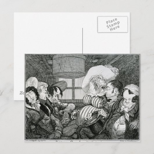 Carte Postale Dover Coach, 5 heures du matin (Devant / Derrière)