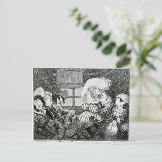 Carte Postale Dover Coach, 5 heures du matin (Debout devant)