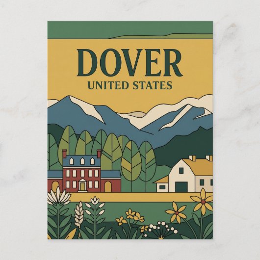 Carte Postale Dover, Delaware Delaware (Devant)