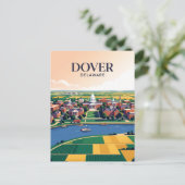 Carte Postale Dover États-Unis (Debout devant)