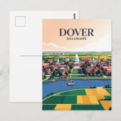 Carte Postale Dover États-Unis (Devant / Derrière)