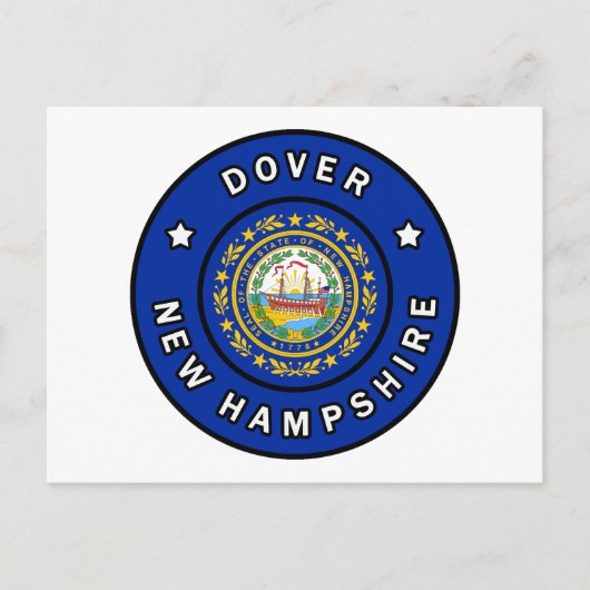 Carte Postale Dover New Hampshire (Devant)