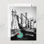 Carte postale "Down by the Seaside" (Devant / Derrière)