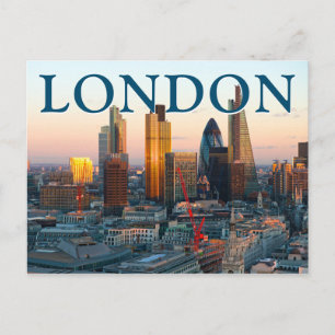 Carte Postale Downtown Business District   Londres, Angleterre