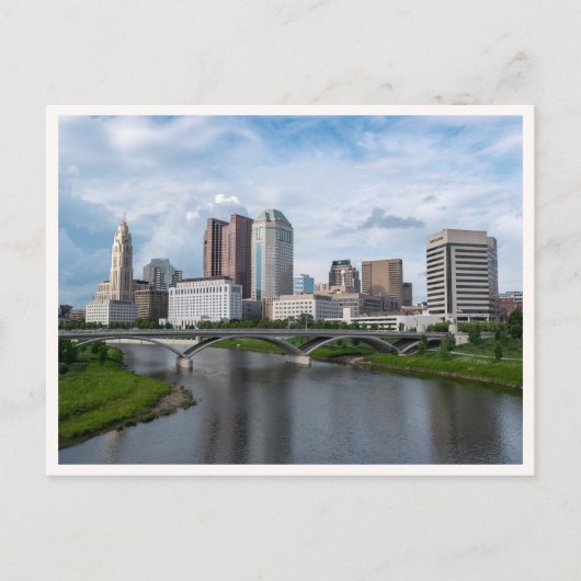 Carte Postale Downtown Columbus View from Main St Bridge (Devant)