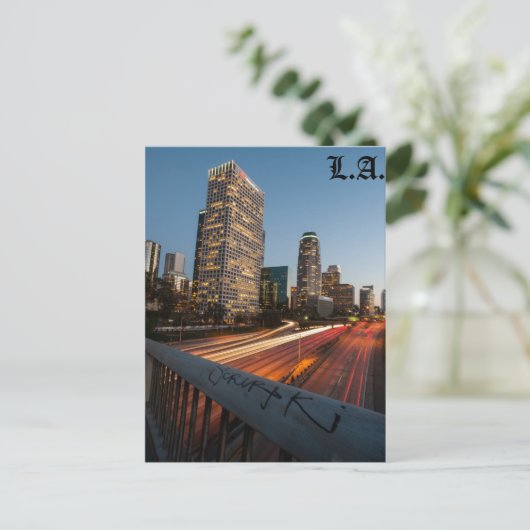 Carte postale Downtown L.A. (Debout devant)